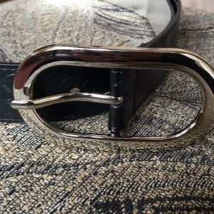 Michael Kors Black Signature Belt M